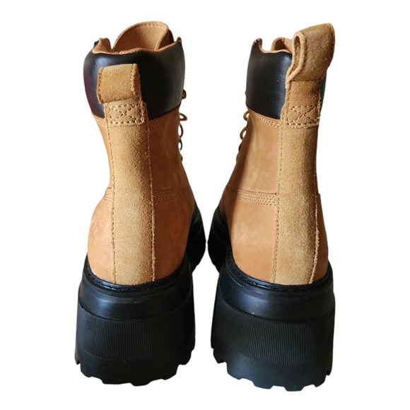 Timberland Sky NWOT Women's Lug Lace-Up Boots ReBOTL Fabric Size 10 - Picture 5 of 9